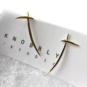 Gold Samurai Earring/Ear Climber NEW!